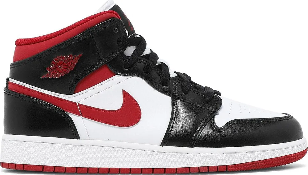 Air Jordan 1 Mid 'Black Gym Red' (GS)