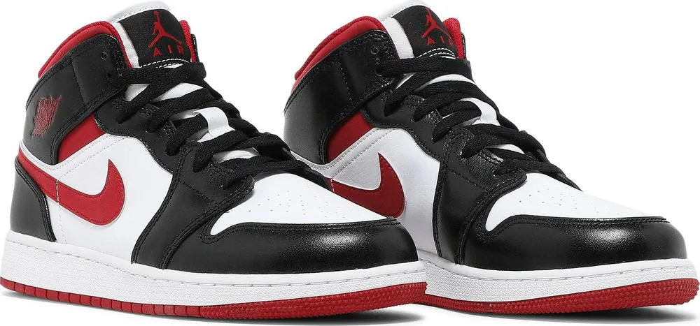 Air Jordan 1 Mid 'Black Gym Red' (GS)