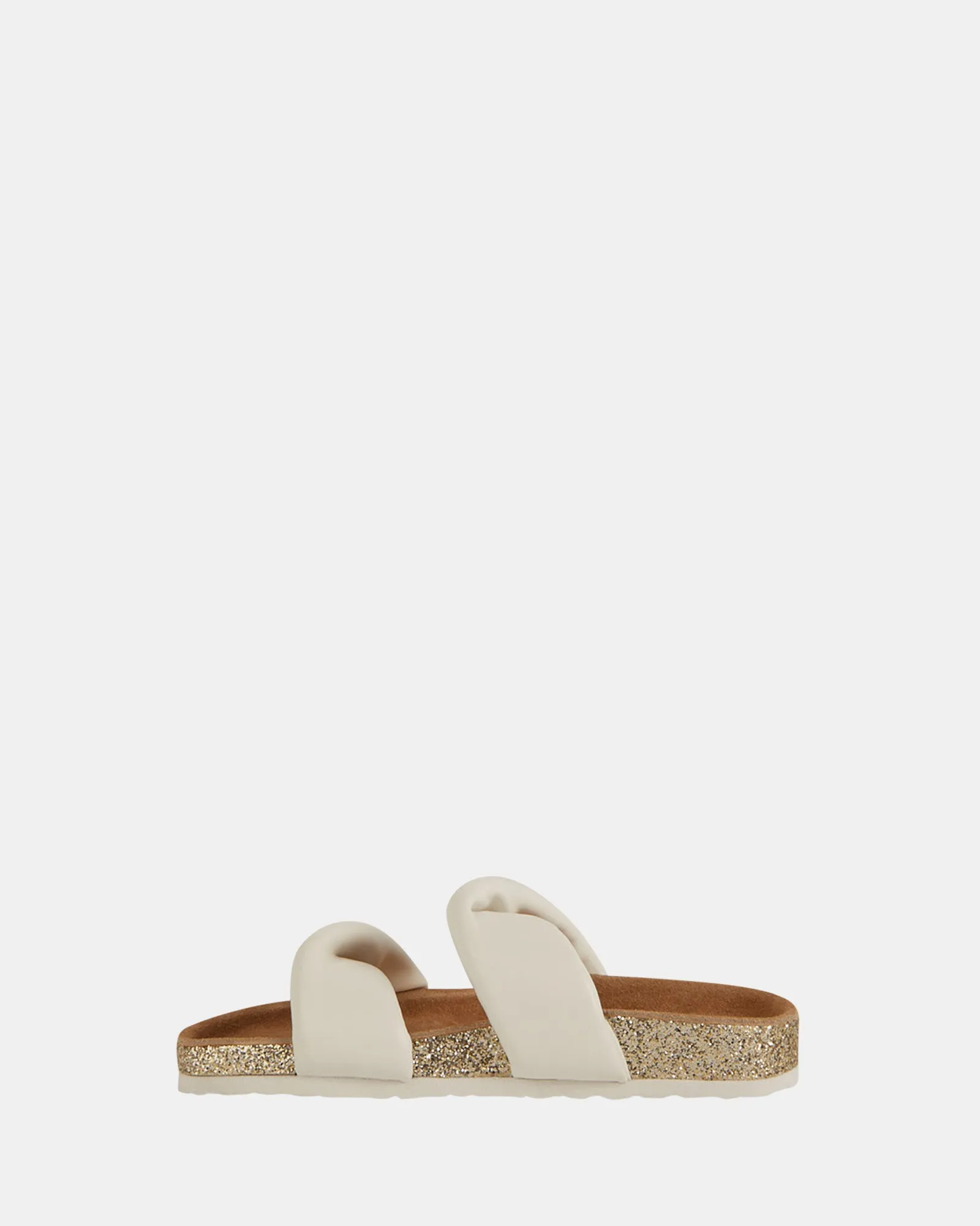 Ava Twist Slide - White