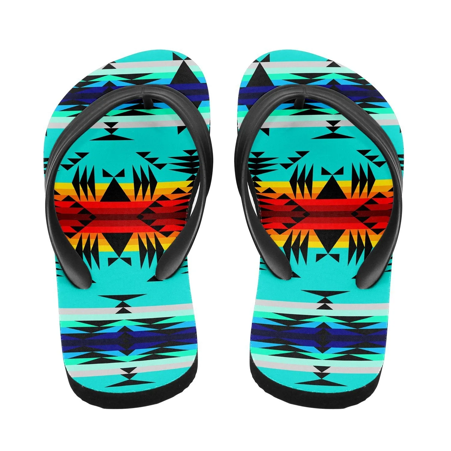 Between the Mountains Flip Flops