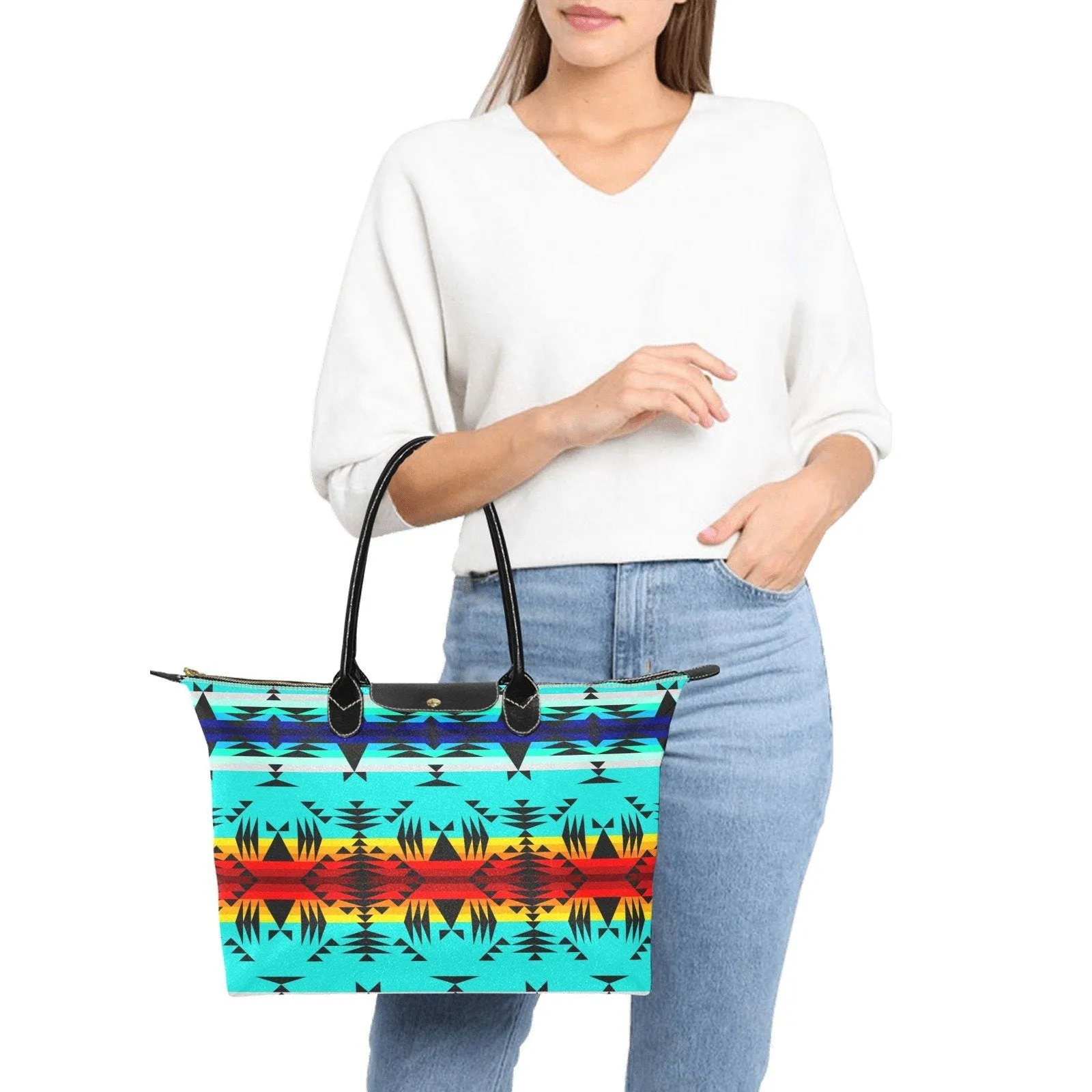 Between the Mountains Single-Shoulder Lady Handbag