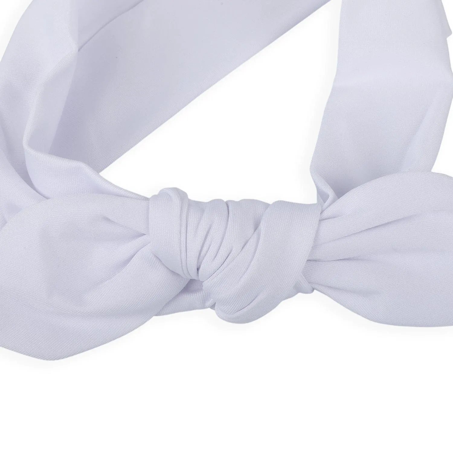 Bow Knot Headband - White