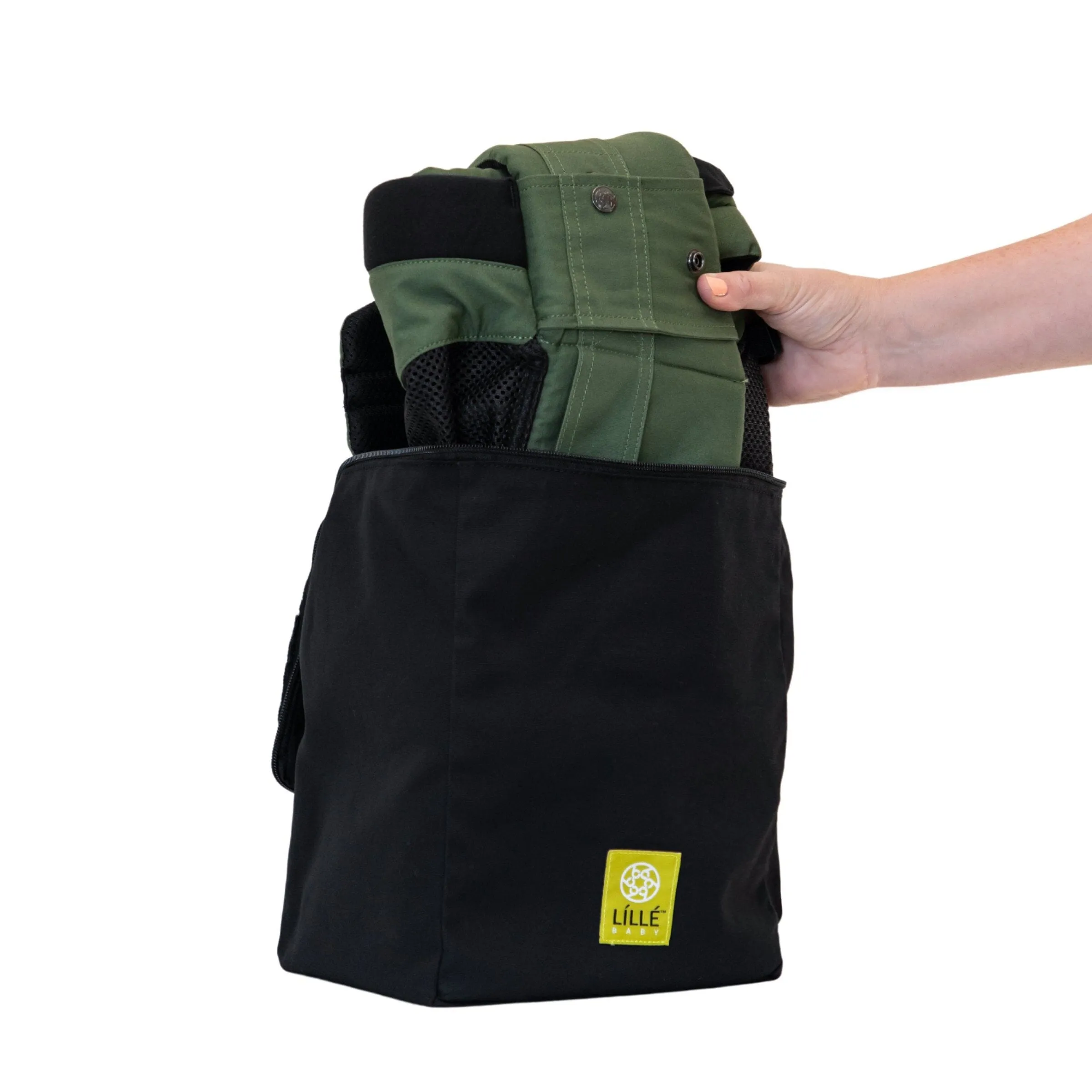 Carrier Storage Pouch In Black