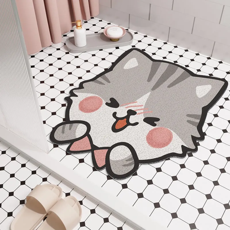 Cartoon Bathroom Bathroom Non-slip Floor Mat