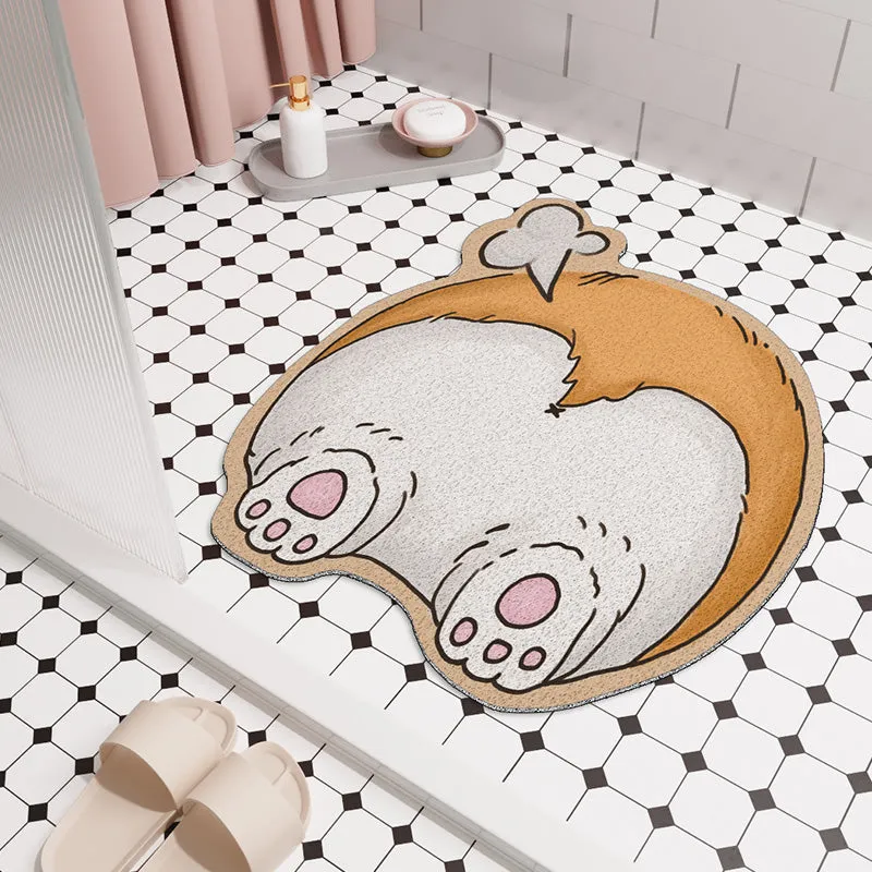 Cartoon Bathroom Bathroom Non-slip Floor Mat