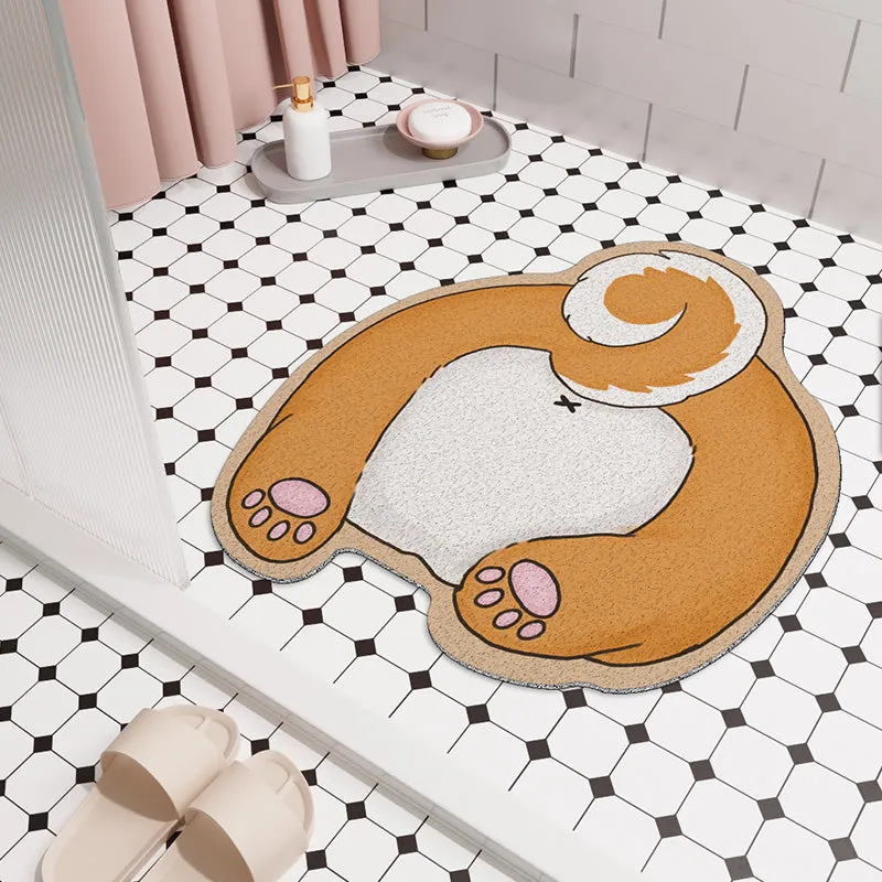 Cartoon Bathroom Bathroom Non-slip Floor Mat