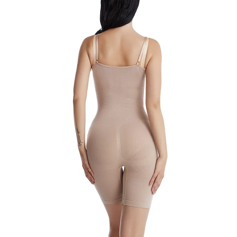 Chest Holding And Gathering, Postpartum Corset And Hip Lifting One-piece Dress, Female