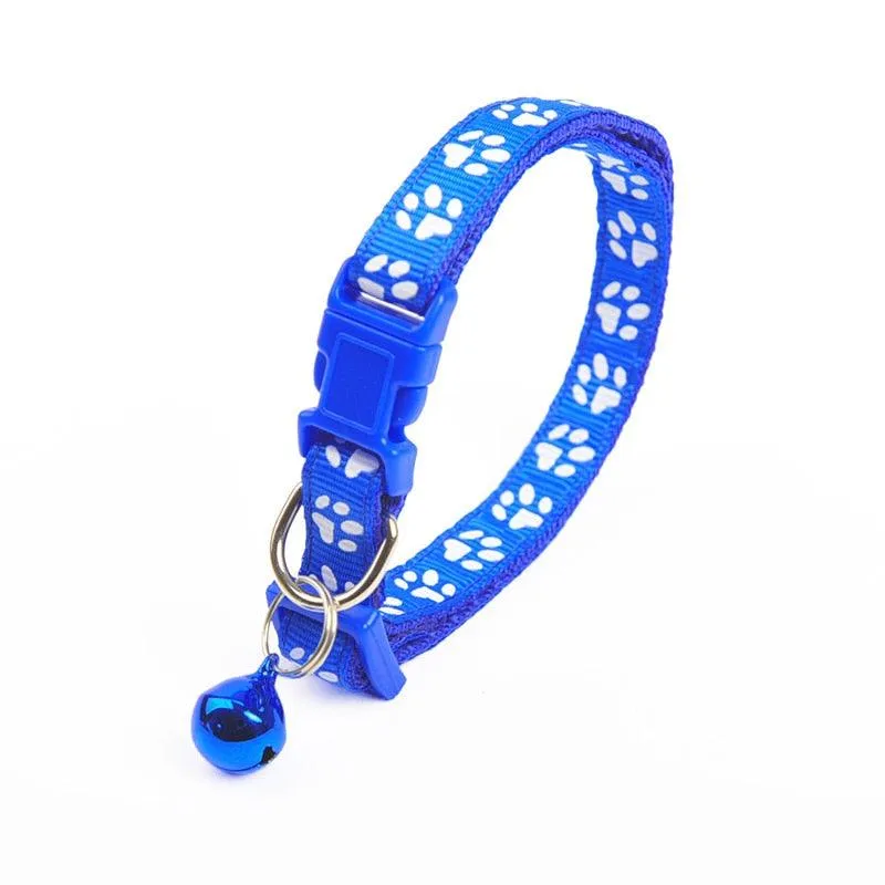 Colorful Adjustable Bell Collar