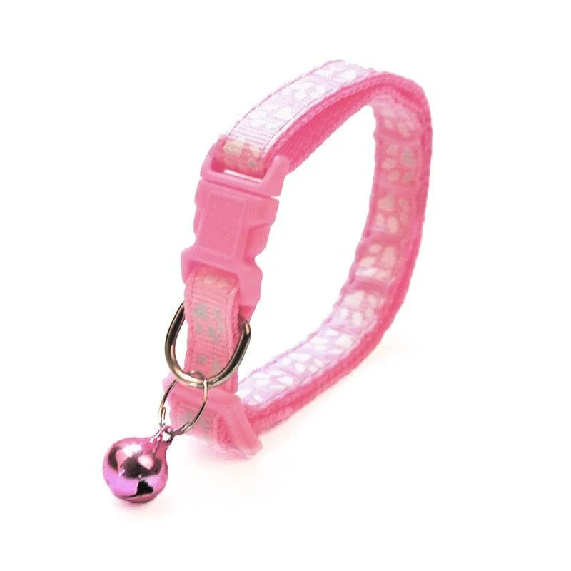 Colorful Adjustable Bell Collar