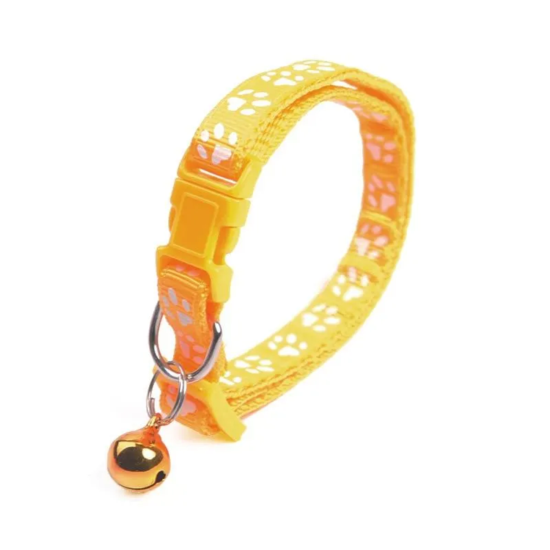 Colorful Adjustable Bell Collar