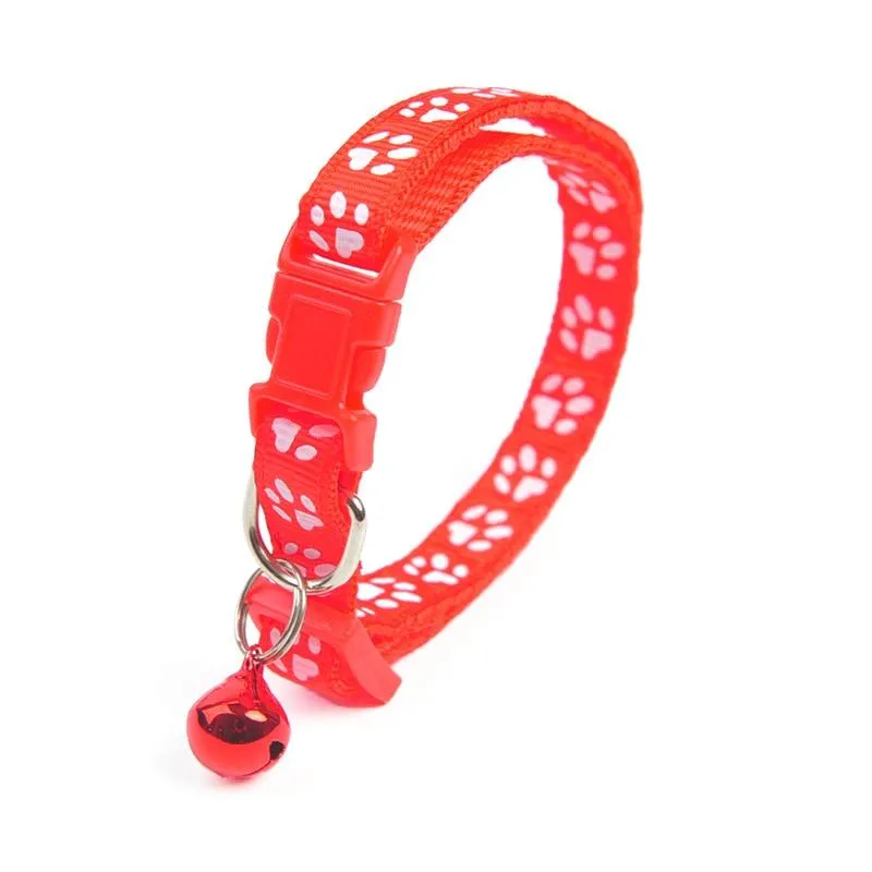 Colorful Adjustable Bell Collar