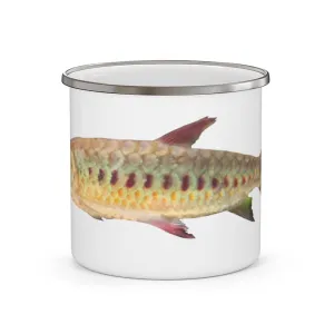 Colorful Fish Enamel Camping Mug