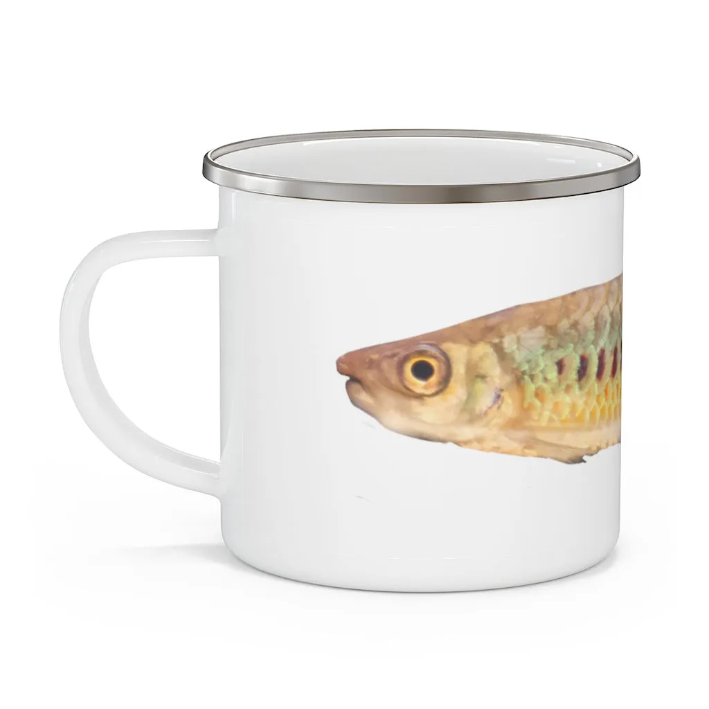 Colorful Fish Enamel Camping Mug