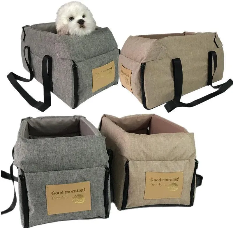 Cozy Pet Car Seat: Waterproof Travel Carrier for Dogs & Cats - Ultimate Comfort