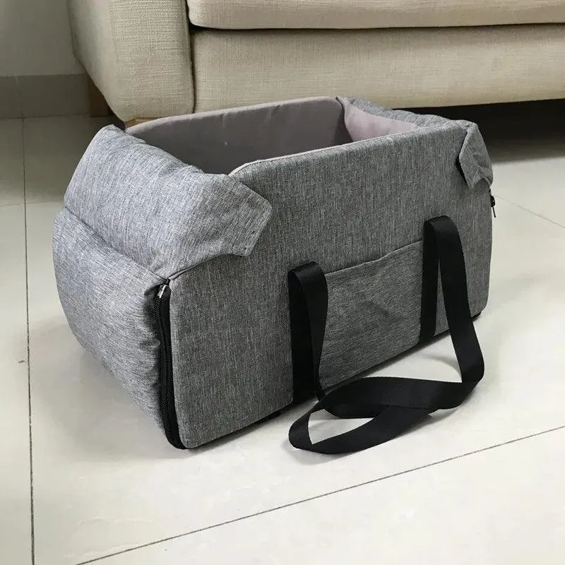 Cozy Pet Car Seat: Waterproof Travel Carrier for Dogs & Cats - Ultimate Comfort