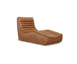 Diego Leather Chaise