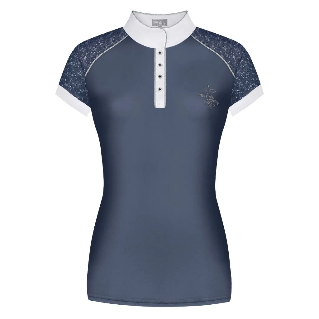 FairPlay Anita Short Sleeved Competition Shirt with Lace Sleeves