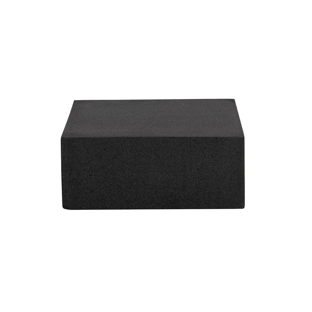 Geometric Foam Styling Props For Photography - Raven Black 4 Pack