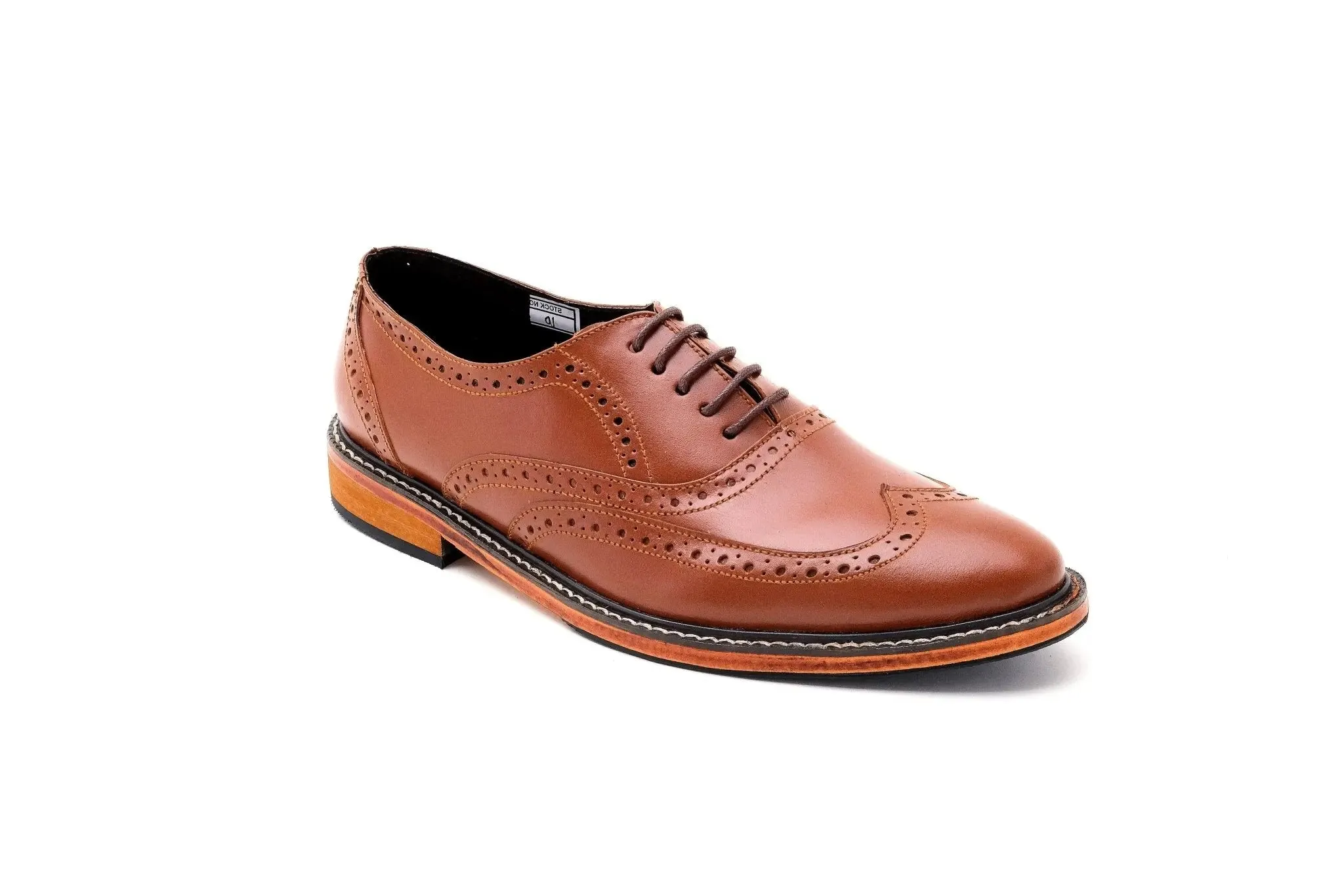 GUEVARRA Wingtip Oxford - Tan