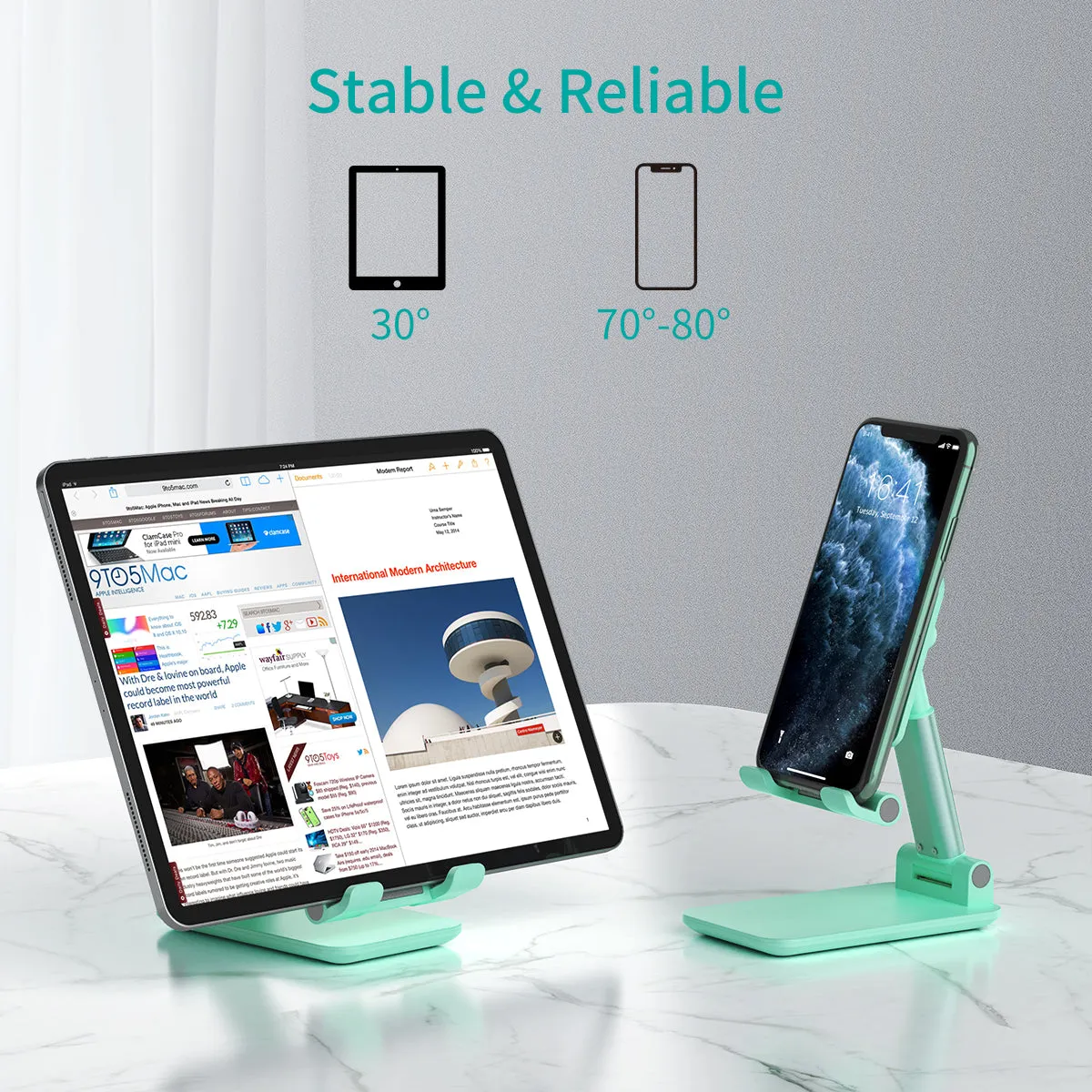 H88 Choetech Adjustable Phone & Tablet Stand