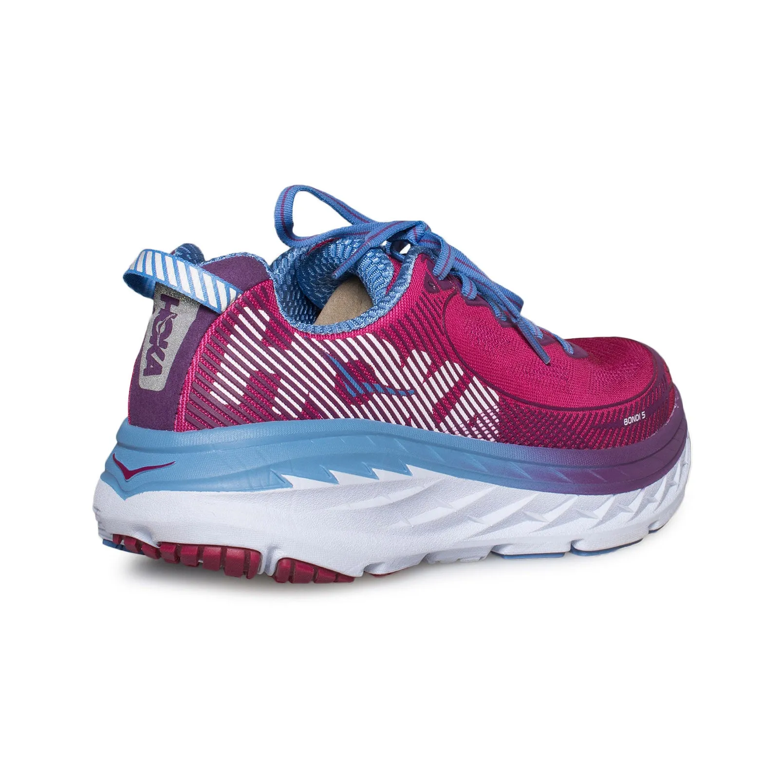 Hoka One One Bondi 5 Cherries Jubilee / Purple Passion Running Shoes