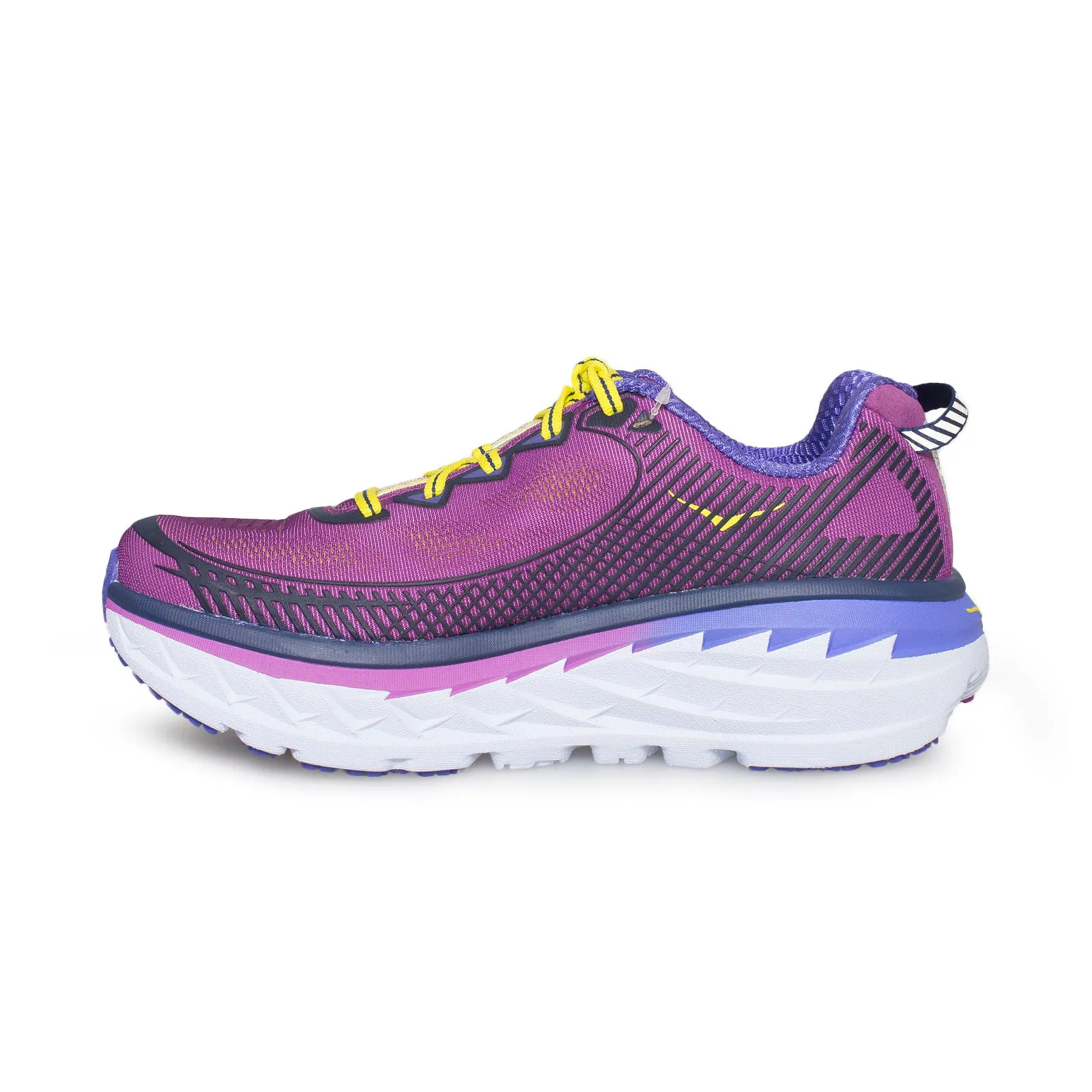 Hoka One One Bondi 5 Purple Cactus / Citrus Running Shoes - Women's