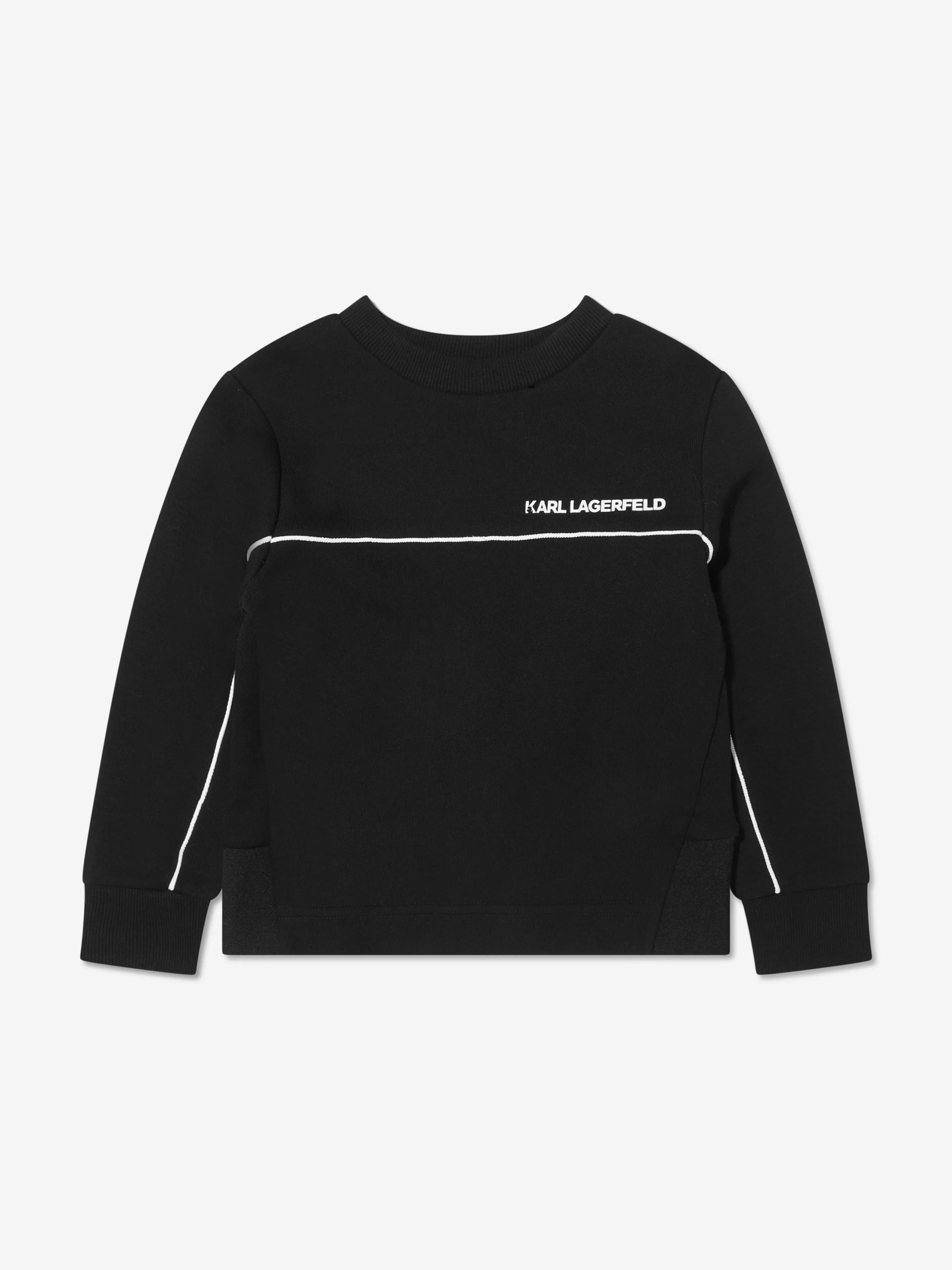 Karl Lagerfeld Boys Logo Print Sweatshirt