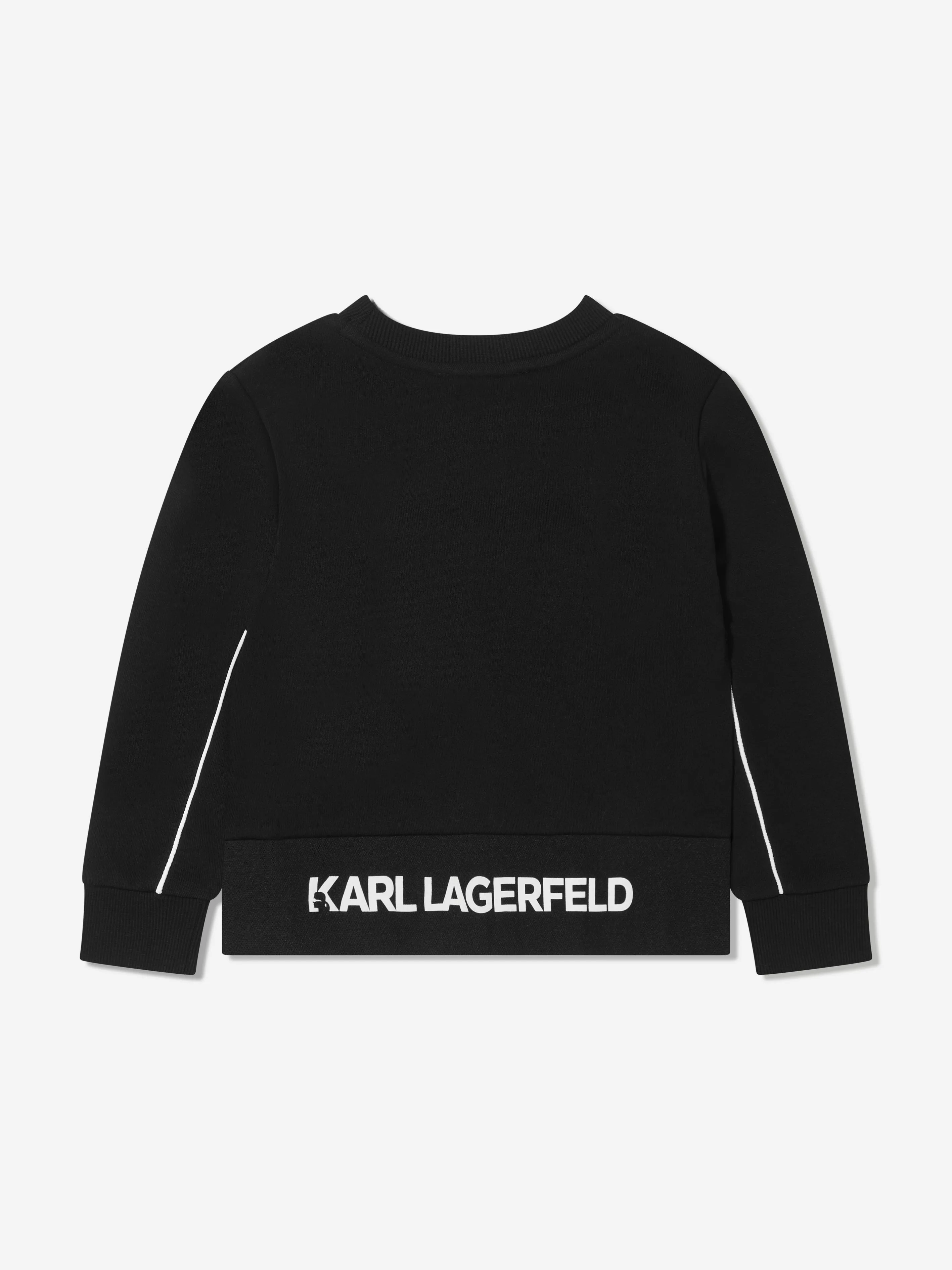 Karl Lagerfeld Boys Logo Print Sweatshirt