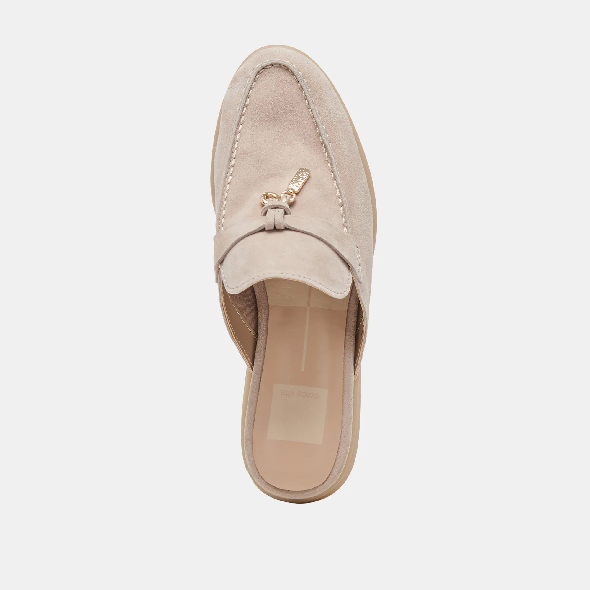 LASAIL FLATS TAUPE SUEDE