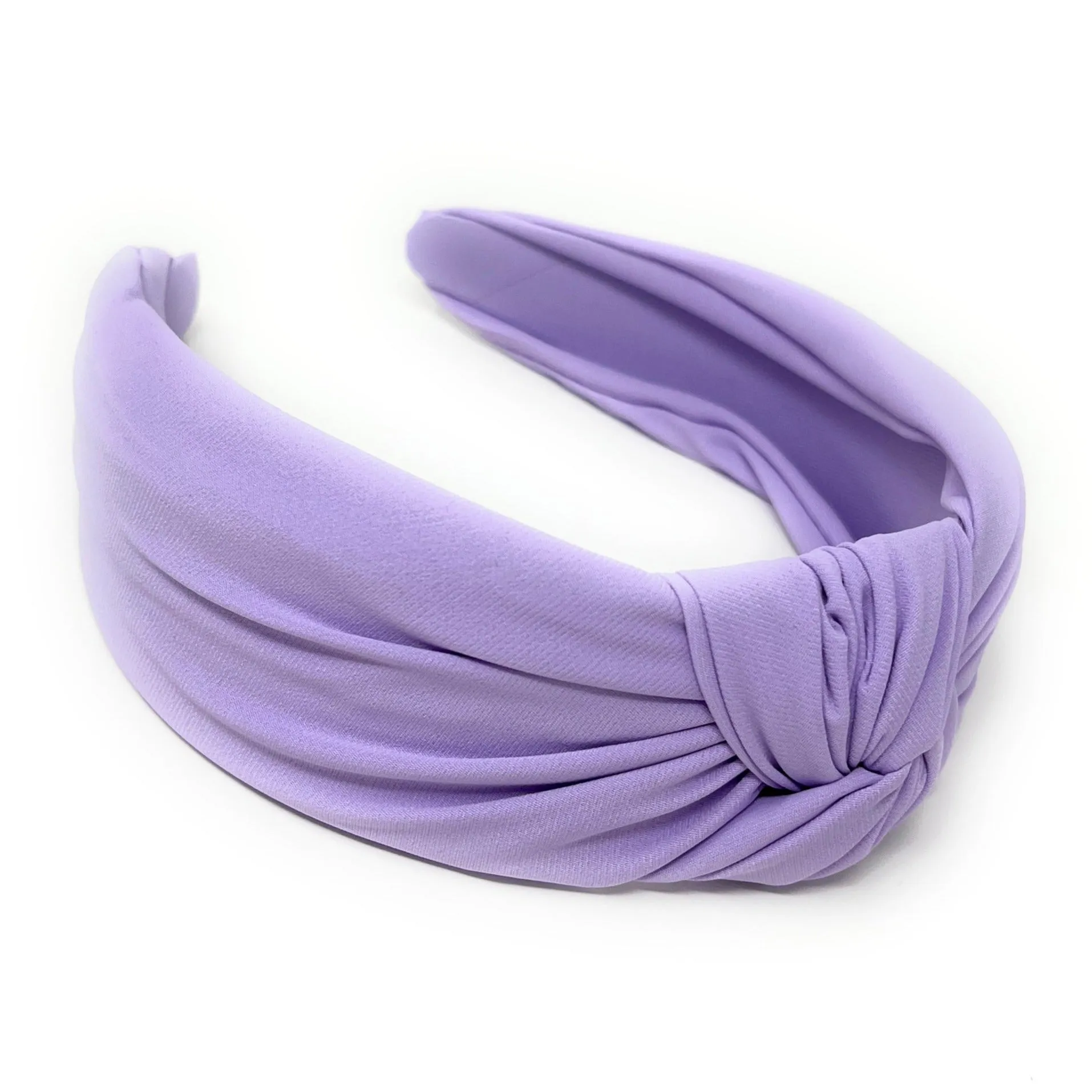 Lavender Wide Knotted Headband