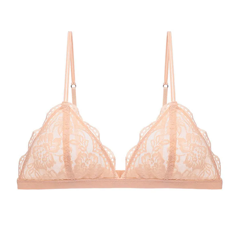 Lightweight Lace Wireless Bra Underwear