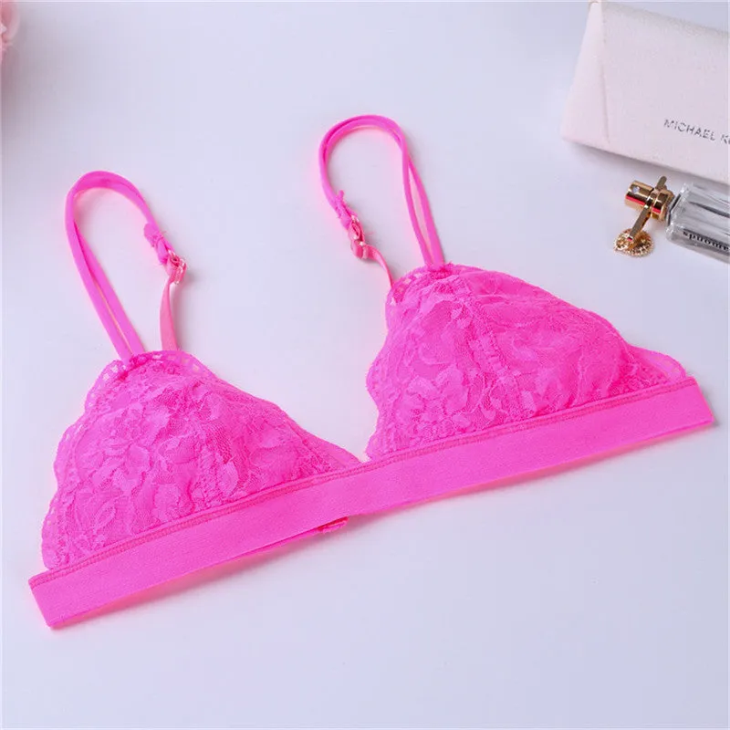 Lightweight Lace Wireless Bra Underwear