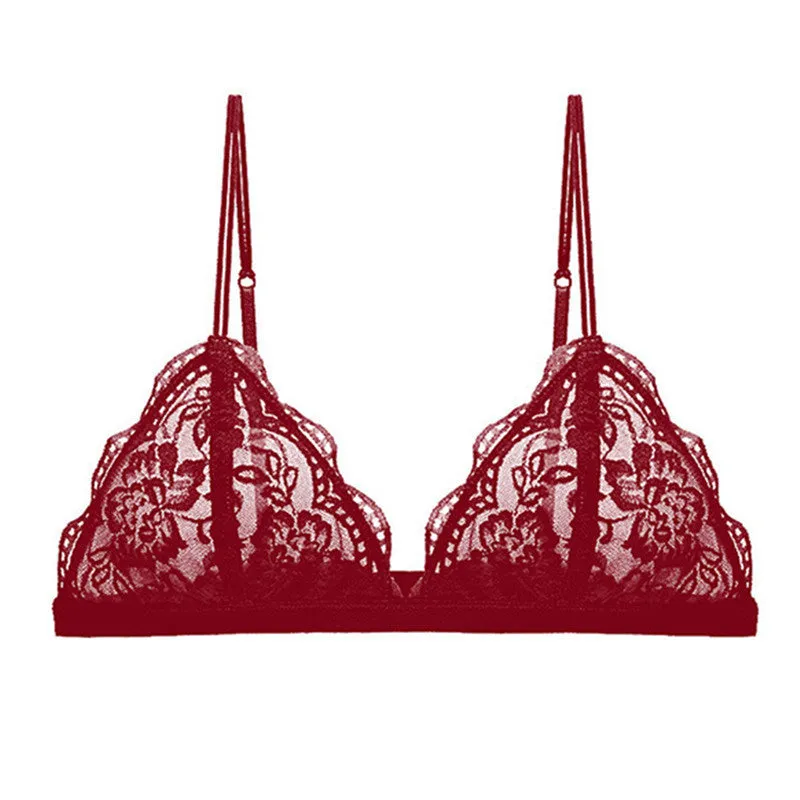 Lightweight Lace Wireless Bra Underwear