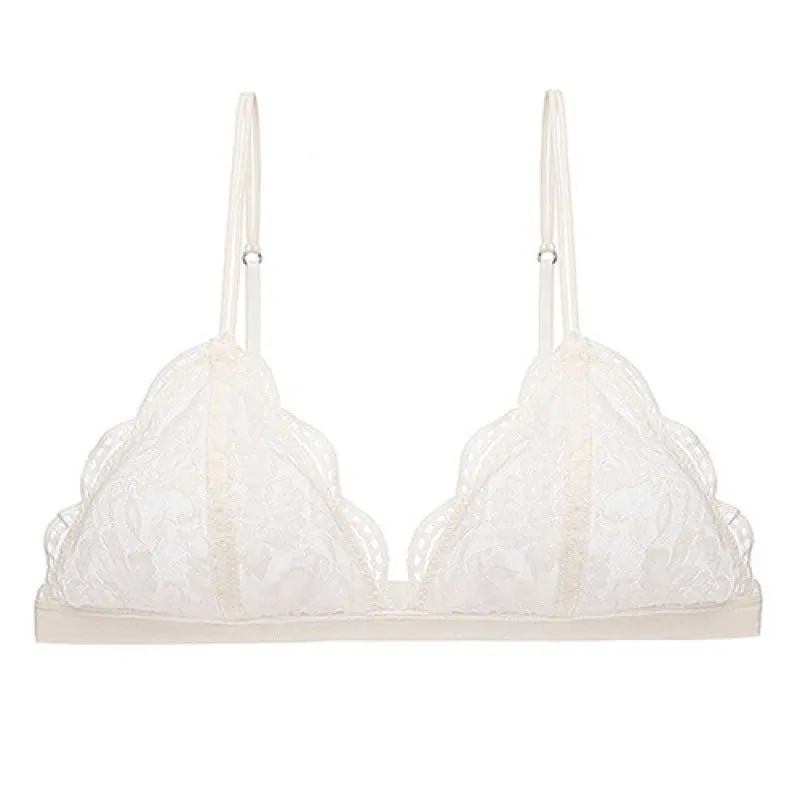 Lightweight Lace Wireless Bra Underwear