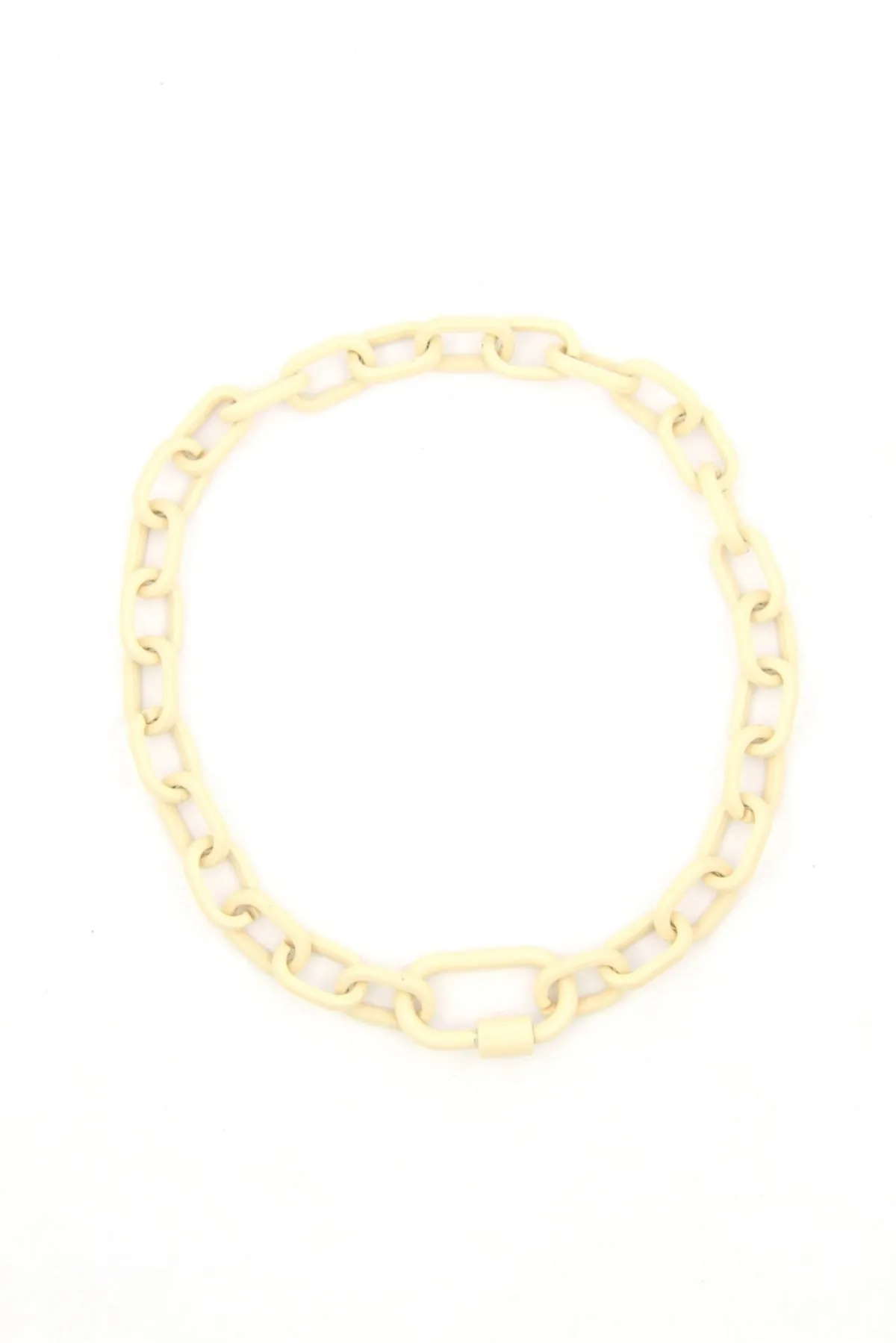 Luxe Link Enamel Chain Necklace