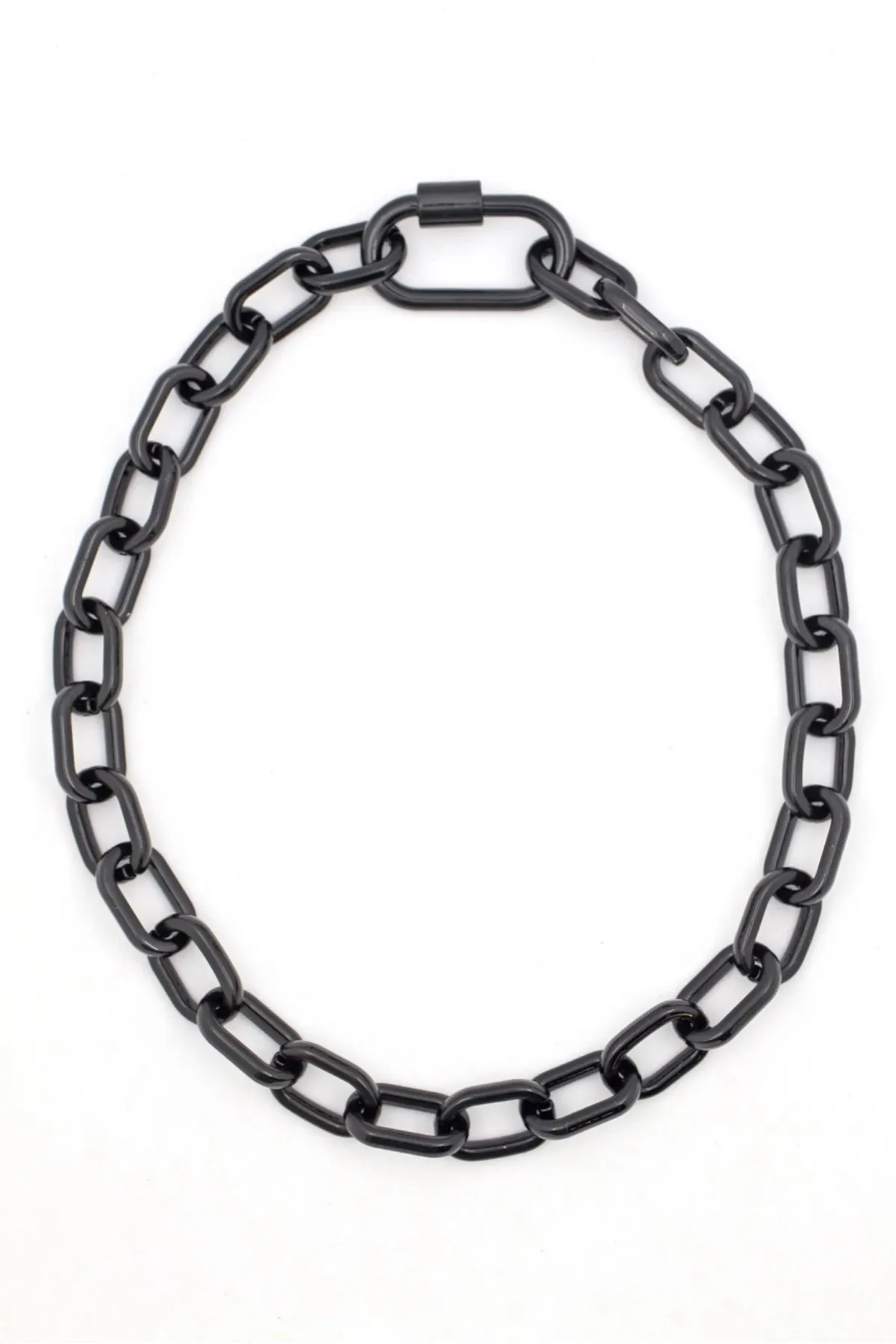 Luxe Link Enamel Chain Necklace