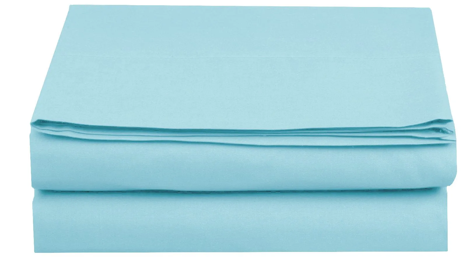 Luxury Flat Sheet on Amazon Elegant Comfort Wrinkle-Free 1500 Premier Hotel Quality 1-Piece Flat Sheet, King Size, Aqua