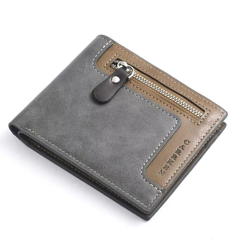 Men Bifold two-tone Wallet