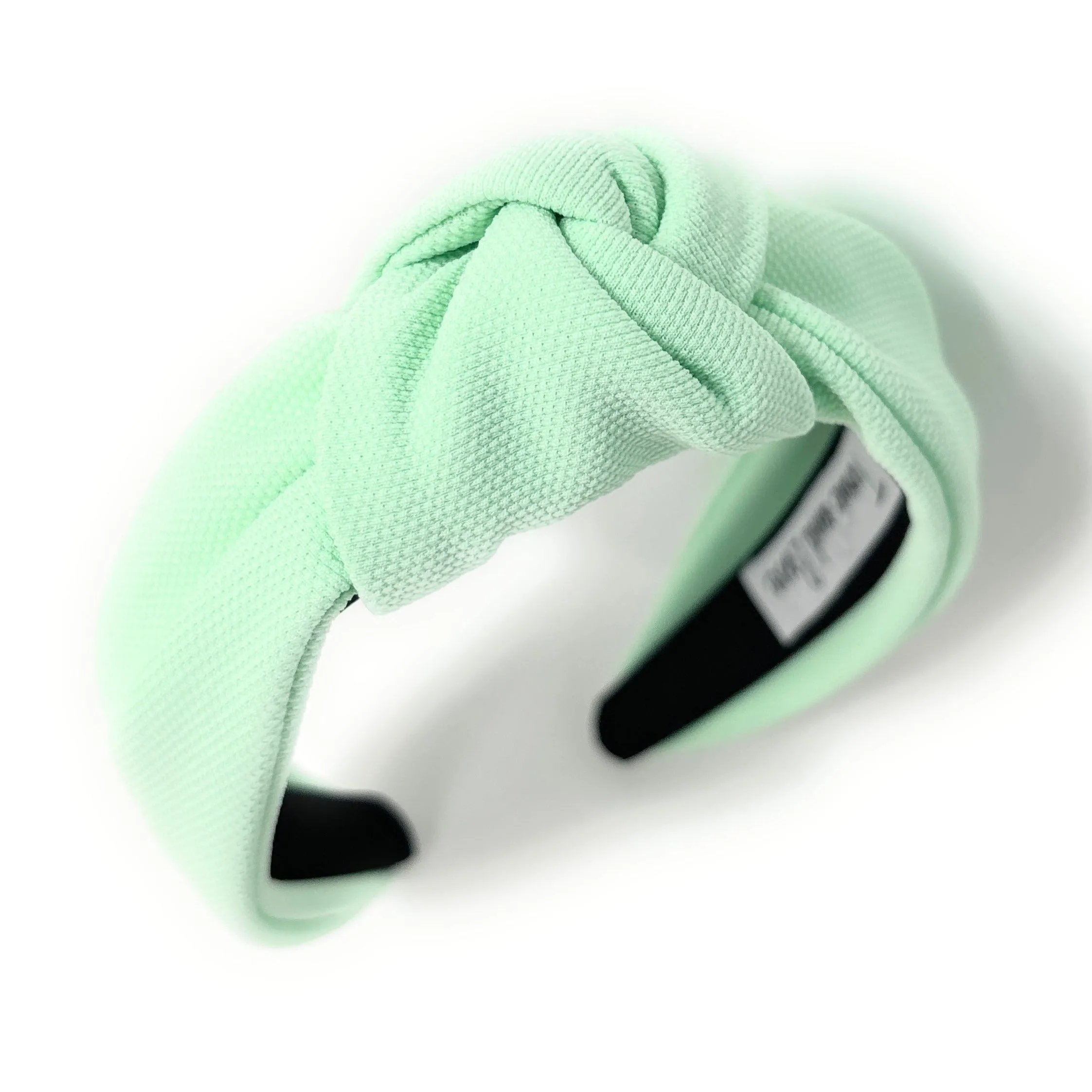 Mint Solid Color Knotted Headband