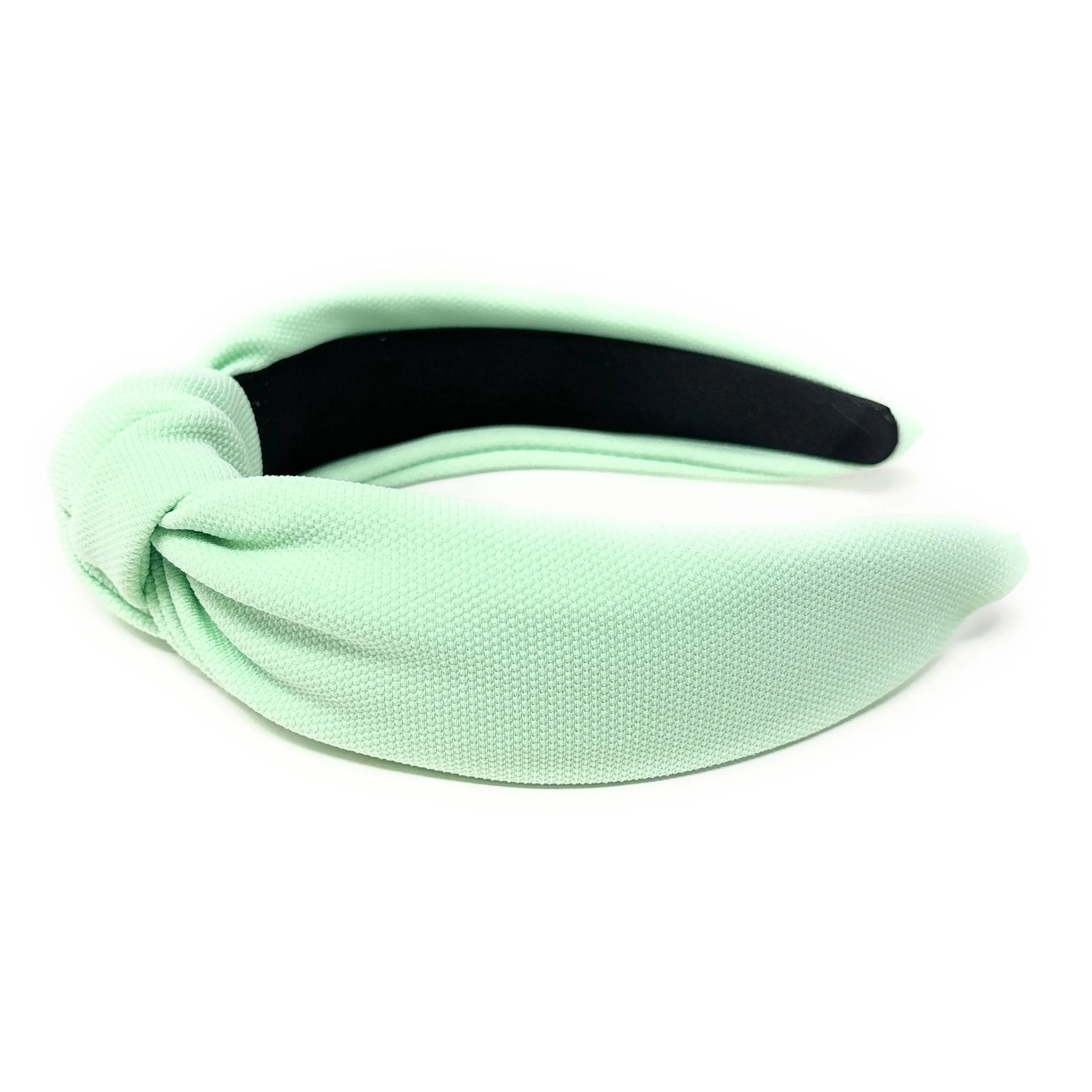 Mint Solid Color Knotted Headband