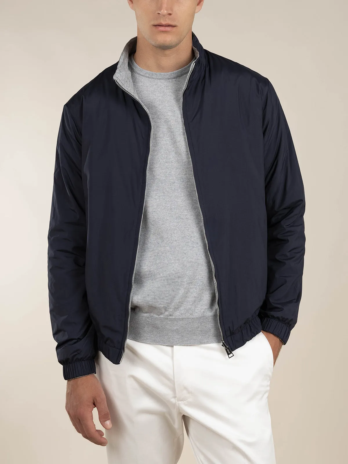 Navy Reversible Resort Jacket