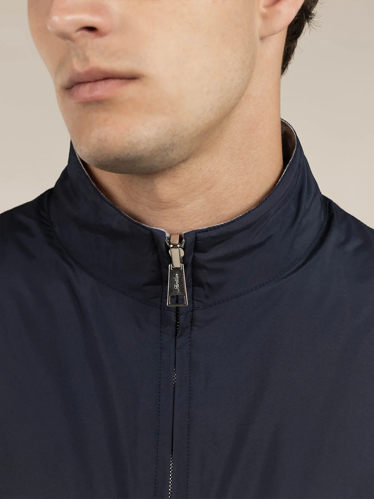 Navy Reversible Resort Jacket