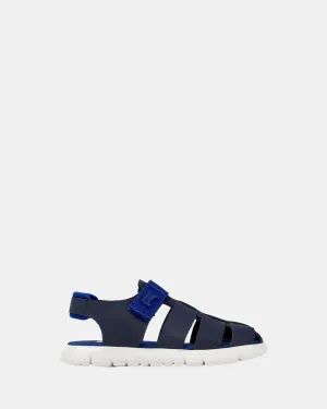 Oruga Sandal Youth Dark Blue/White