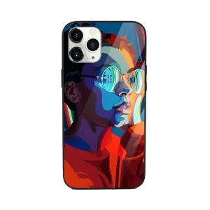 Pop Art Glass Phone Cover #101