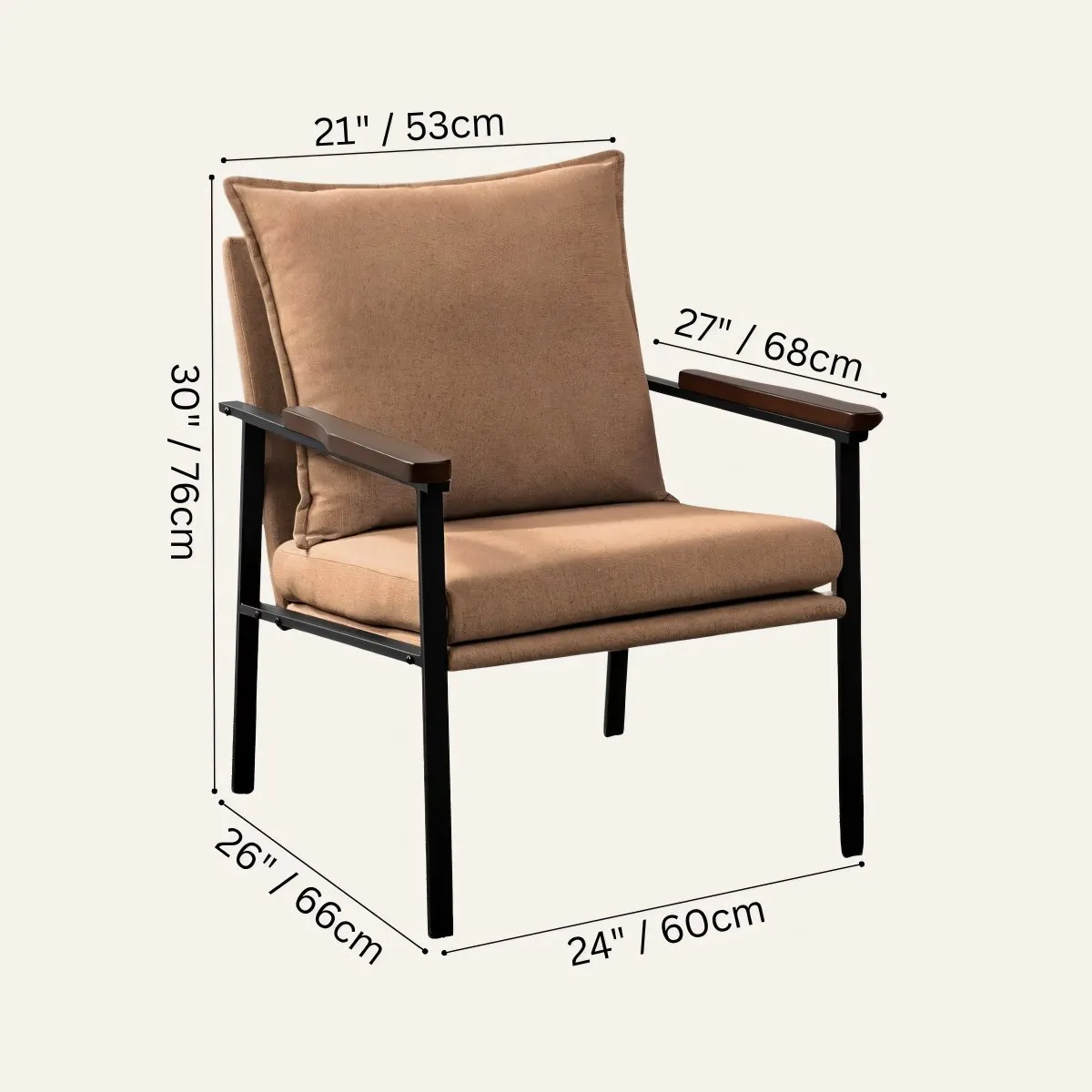 Pute Accent Chair