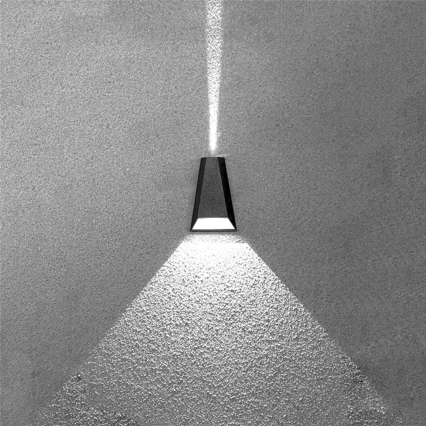 Pyramid Waterproof Wall Lamp