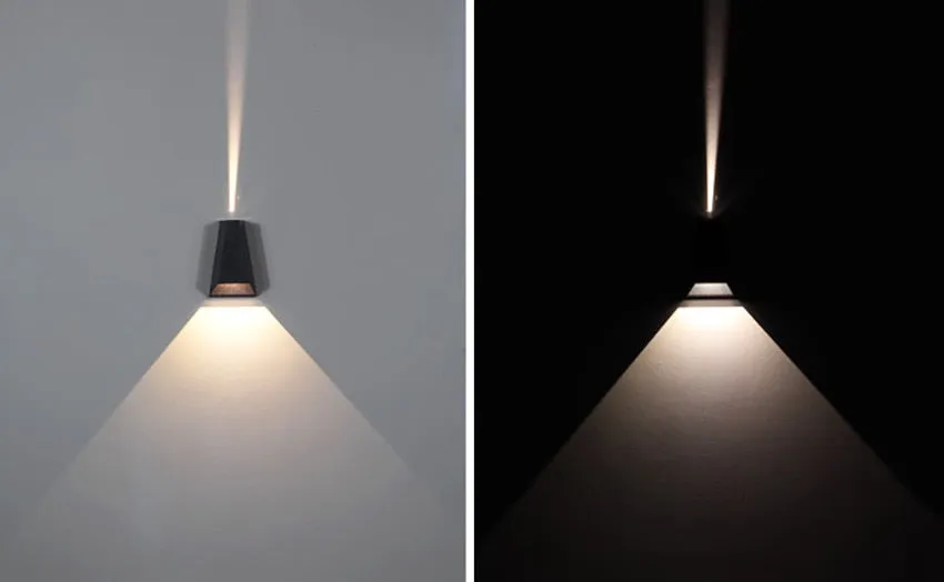 Pyramid Waterproof Wall Lamp