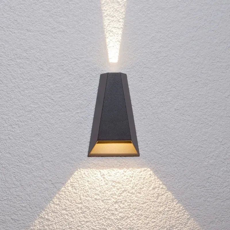 Pyramid Waterproof Wall Lamp