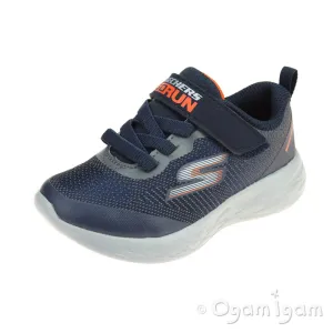 Skechers GoRun 600 Farrox Infant Boys Navy-Charcoal Trainer