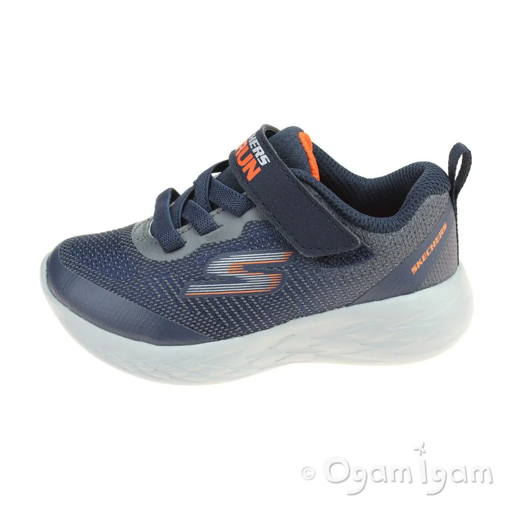 Skechers GoRun 600 Farrox Infant Boys Navy-Charcoal Trainer